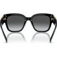 thumbnail image 3 of Versace VE 4437U Plastic Womens Square Polarized Sunglasses Black 54mm Adult, 3 of 5