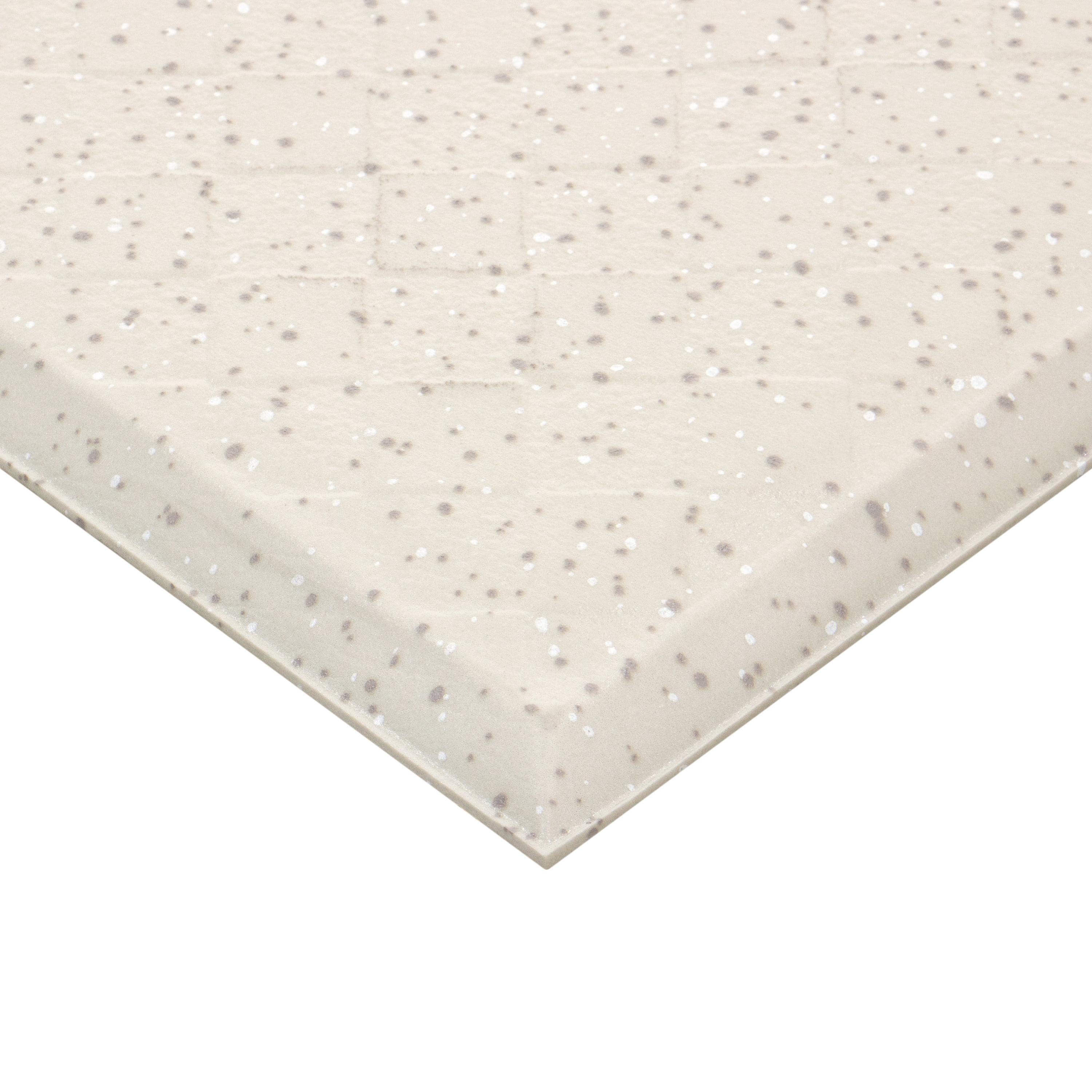 Mainstays Anti-Fatigue Comfort Mate D Shaped Kitchen Mat; Papyrus Beige, 18”x 30”