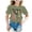 Vert Clair, variante sur Hauts pour Filles – Tee-Shirt à Manches Courtes Col Rond pour Enfants avec Imprimé Joyeux pour Usage Quotidien