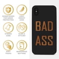 thumbnail image 4 of Case Yard Wooden Case for iPhone-XS-Max Soft TPU Silicone cover Slim Fit Shockproof Wood Protective Phone Cover for Girls Boys Men and Women Supports Wireless Charging Bad Ass Design, 4 of 7
