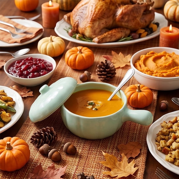 Euahivb Dinnerware Sets Halloween Plastic Pumpkin Shaped Bowl with Lid Thanksgiving Home Packaging Bowl Fruit Cleaning Bowl Home and Kitchen