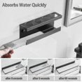 thumbnail image 2 of Wall Mount Toothbrush Organizer, Durable Aluminium Alloy, Easy Install No Drilling Needed, 2 of 5