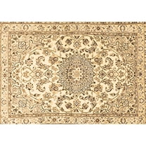 Ahgly Company Indoor Rectangle Persian Brown Traditional Area Rugs, 5' x 7'