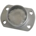 thumbnail image 1 of Quick Kit Satin Aluminum Wall Return Cap Connector, 1 of 2