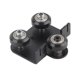 thumbnail image 5 of BRILLAR Placa de soporte trasera Extrusora de impresora 3D de metal negro Placa de soporte trasera con polea para Ender3 V2, 5 of 10