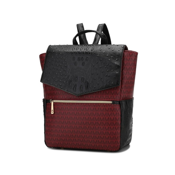 Mochila MKF Collection Leidy M Signature/Croco para mujer