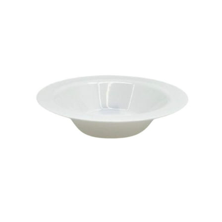 5oz Pearl White Magnificent Heavyweight Plastic Bowls: 4CT