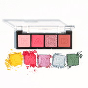 Hard Candy, Moods Shadow Palette, 4 Bold & Buildable Monochromatic Shades, DRIP, .10oz
