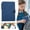 Blue, variant on Tab Index Buckle Fixed Pocket Notebook Portable Lined Journal Sorting Book for Personal Daily Classified Note Information Recording Use