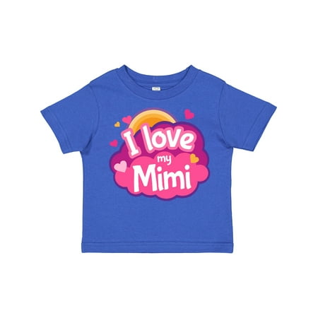 

Inktastic I Love My Mimi Grandma Gift Toddler Toddler Girl T-Shirt