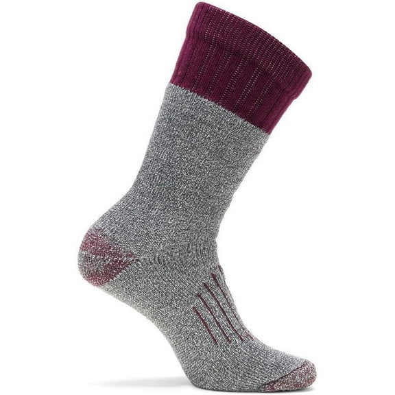 WOLVERINE Women Marl Wool All Season BT, W97214970-620 Pack of 2, Color: Maroon, Size: Medium
