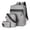 Gray, variant on Fashion Three-piece Backpack Backpack Male Business Usb Charging Laptop Bag High-capacity Students Bag