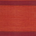 thumbnail image 6 of SAFAVIEH Montauk Ben Striped Soft Braided Cotton Area Rug, Orange/Red, 9' x 12', 6 of 7