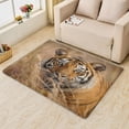 thumbnail image 2 of Tiger Rugs for Living Room - 4x6 Rug - Tiger Home Decor Rug - Wild Animal Area Rug - African Wildlife Rugs - Tiger Head Carpet S-&157, 2 of 7