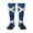 1 Black, variant on Women's Knee High Socks Scotland Retro Flag Outdoor Casual Tube Socks