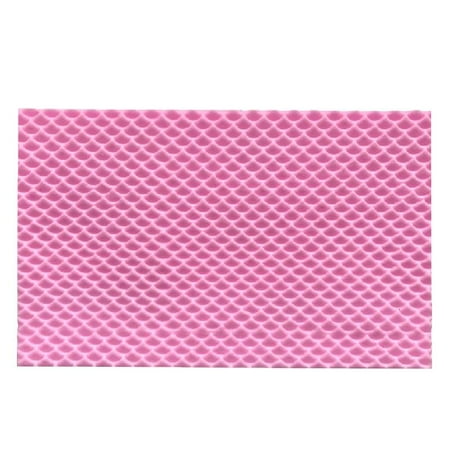 

Fish Tail Scales Silicone Mold Cake Border Decoration Tool Lace Mat Fondant Mold