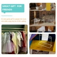 thumbnail image 4 of MasteelfCA Iron Doll Garment Rack DIY Doll Clothes Hanger Rack Mini Coat Hanger Clothes Organizer, 4 of 8