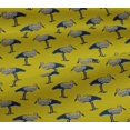 thumbnail image 5 of oneOone Viscose Jersey Fabric Heron Block Printed Craft Fabric BTY 60 Inch Wide, 5 of 5