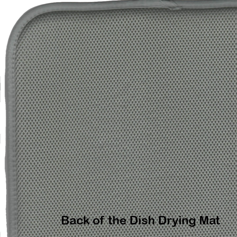 Zuchon #1 Christmas Tree Dish Drying Mat