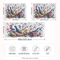 thumbnail image 4 of Dailycode Satin Pillow Case Queen Silk Pillow Cover for Hair and Skin Envelope Closure New Year Party 20"x30", 4 of 9
