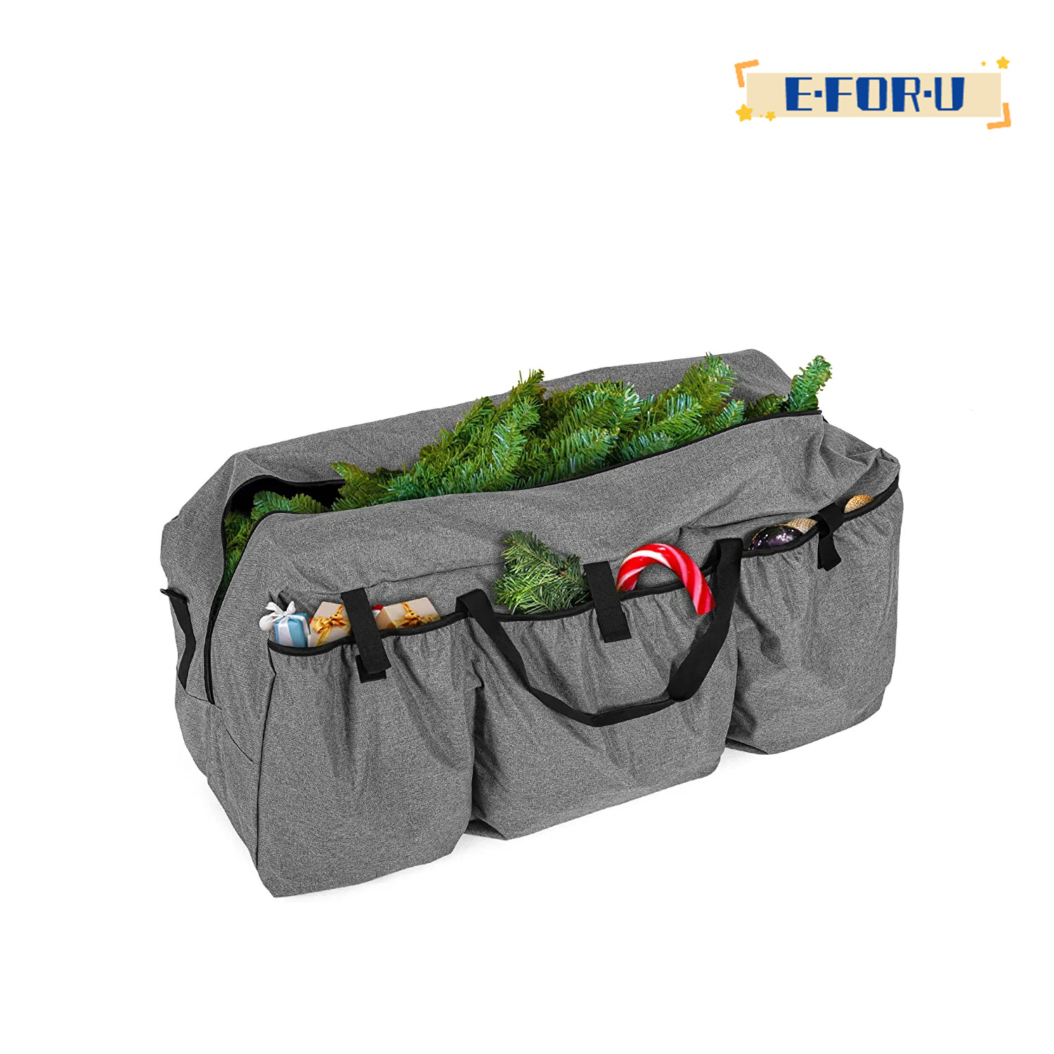 Premium Christmas Tree Storage Bag Fits Up to 7.5 ft Trees with Handle