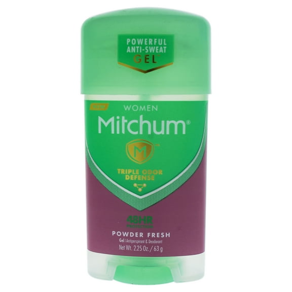 Mitchum Clear Gel Antiperspirant & Deodorant, Powder Fresh, 2.25 Oz