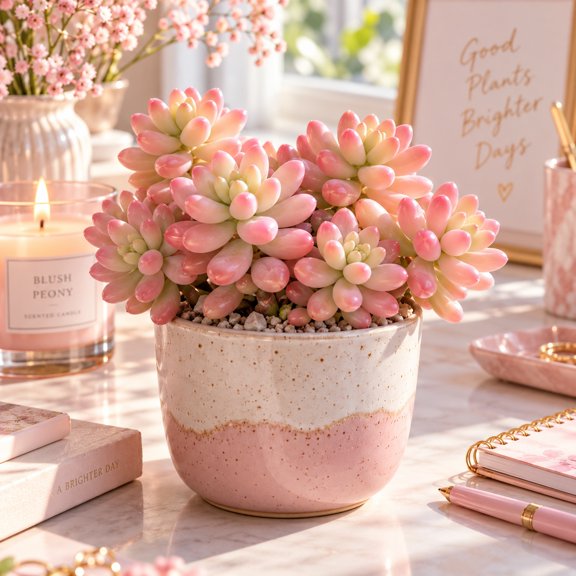 Succulent Plant Bare Root,Low Maintenance-Decoration, Ideal for Beds Borders, Plant Pots & Planters`