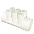 thumbnail image 1 of PVC Water Manifold 2 x 0.75 in. Slip Ports 6, 1 of 1