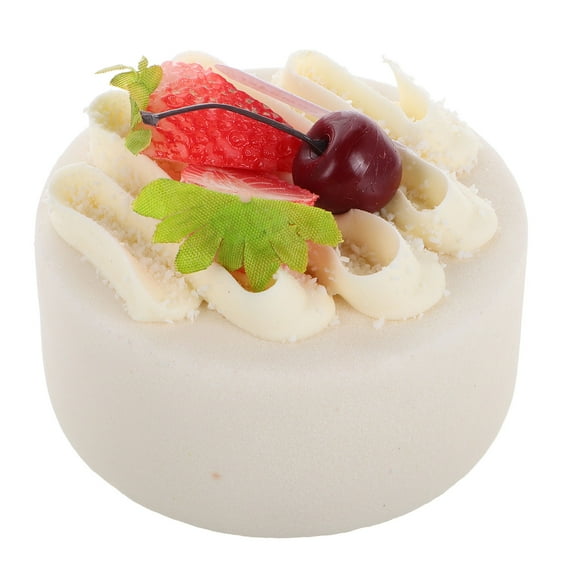 Luxshiny Artificial Cake Model for Display Lifelike Dessert Decor and Photography Prop