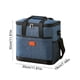thumbnail image 3 of Bolsa de almuerzo con aislamiento térmico de gran capacidad para acampar y hacer senderismo, bolsas de tela para almacenar alimentos, bolsas de picnic, bolsas térmicas portátiles, bolsas de picnic Oxf, 3 of 6