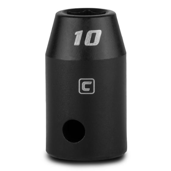capri tools 11 mm shallow impact socket, 1/2-inch drive, 6-point, metric