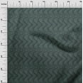 thumbnail image 2 of oneOone Cotton Poplin Twill Dark Teal Green Fabric Chevron Block Sewing Craft Projects Fabric Prints By Yard 56 Inch Wide, 2 of 2