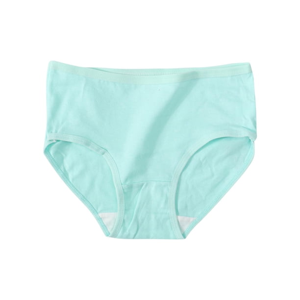 Ropa Interior de Color Sólido de Niñas Pantalones Cortos de Ángulo Plano Transpirables Y Cómodos para Niños