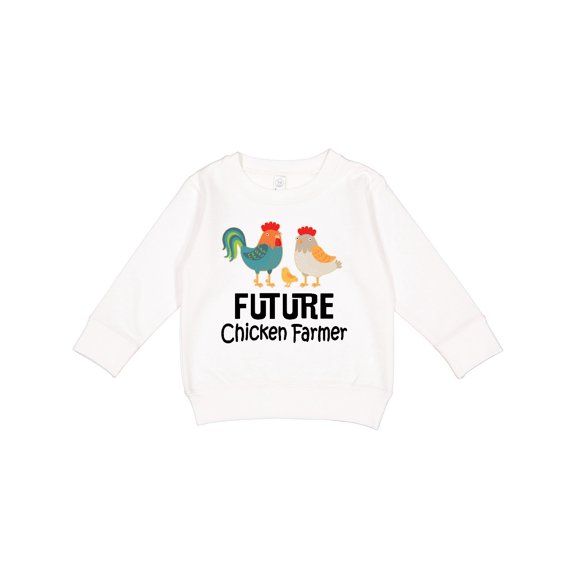 Inktastic Future Chicken Farmer Childs Toddler Sweatshirt