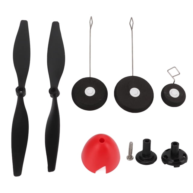 Ensemble d'Hélices pour Atterrissage, Léger et Raffiné pour Avion RC avec Vis pour Wltoys XK A220
