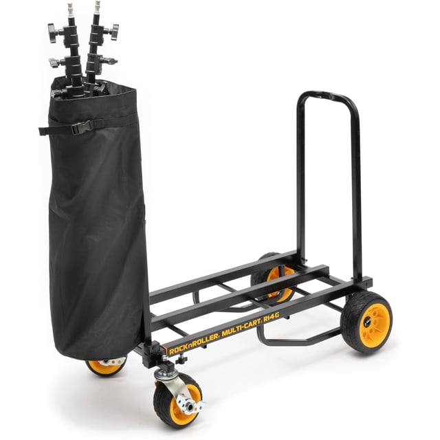 Rock-N-Roller RSA-Hbr14 Handle Bag with Rigid Bottom for R14, R16, R18 Multi-Carts (RSAHBR14), Black
