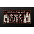 thumbnail image 2 of Jacobs, Cindy 18x11 Black Modern Framed Museum Art Print Titled - Welcome to the Cabin, 2 of 5