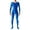 Blue, variant on Men's Exotic Apparel Glossy Suit with Transparent Pant Set and Vest for Bodybuilding Enthusiasts Black M
