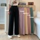 thumbnail image 2 of Pantalones casuales de verano para mujer, pantalones holgados y drapeados, pantalones de pierna ancha y rectos de cintura alta, pantalones de traje de talla grande a la moda, pantalones, 2 of 6