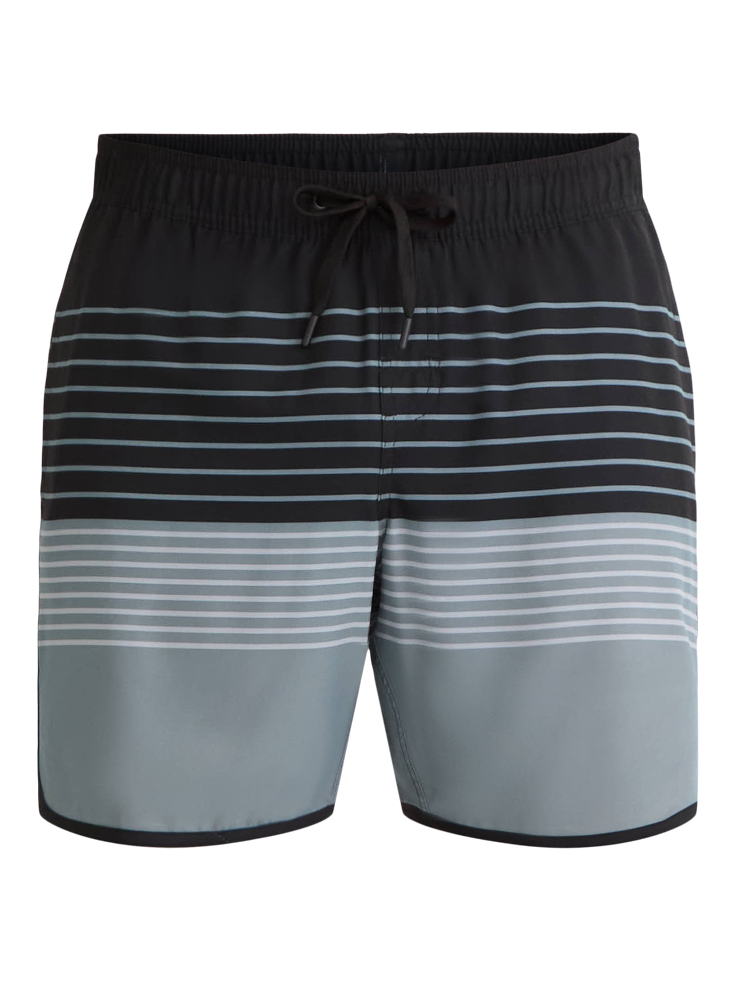 George Men's & Big Men's Dolphin Hem Swim Trunks, 7" Inseam, Size XS-3XL