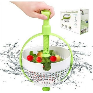 Kitchen Salad Fruit Vegetable Lettuce Spinner Strainer Big Colander Dryer  Sifter - Bed Bath & Beyond - 28762644