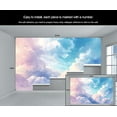 thumbnail image 4 of Pastel Sea Of Clouds Mural 3D - Fantasy Sky Wall Paintings, Blue Sky 3D Wall Mural For Living Room Bedroom, Natural Scenery Murals 110"W x 79"H (Not Peel and Stick), 4 of 6