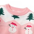 thumbnail image 5 of SYNPOS Toddler Kids Baby Girl Sweater, Cute Elk Print Christmas Sweaters Pullover Sweatshirt Top Fall Winter Clothes 2-7 Years, 5 of 7