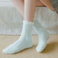 thumbnail image 5 of Travelwant Fuzzy Cozy Socks Women Fluffy Plush Crew Slipper Sock For Girls Warm for Winter, 5 of 8