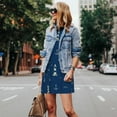 thumbnail image 4 of Fotbe Lighthouses and Anchors Vestido de Verano sin Mangas para Mujer – Vestido Midi Línea A, Estilo Camiseta Floral, Vestido Playero Casual y Fluido, 4 of 7