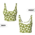 thumbnail image 5 of Naloa Lovely Chickens Sports Bras for Women, High Support Bra with Removable Pads, Comfortable - X-Large, 5 of 9