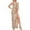 Beige, variant on Women's Dress With Design Strapless Neckline High Slit Long Dress Large Bow Backless Dress Elegant Dresses For Women Red,S