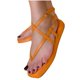 thumbnail image 1 of Sandalias de talla grande Suela gruesa Ligero con cordones Hebilla Tanga Sandalias de playa exteriores Wmkox8yii  nm8243, 1 of 4