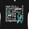 thumbnail image 4 of Inktastic Ovarian Cancer- Together We Will Win Boys or Girls Toddler T-Shirt, 4 of 5