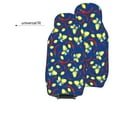 thumbnail image 6 of Yiaed Lemons And Chili Print Car Seat Covers,Universal Auto Seats Protector Fits for Car,SUV Sedan,Truck,Automotive Seat Covers & Accessories(Two packs), 6 of 7
